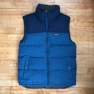 Men’s Patagonia Goose Down Vest Sz Sm Reversible
